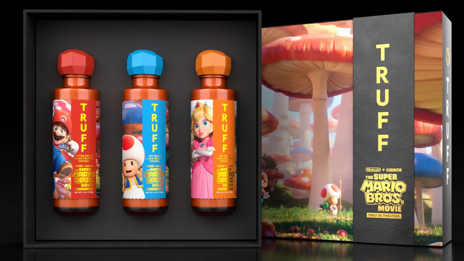 PHOTO: A new limited-edition TRUFF and "The Super Mario Bros. Movie" collaboration kit.