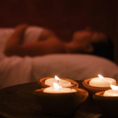 PHOTO: A relaxing sound bath experience at the Santa Monica Proper Hotel.