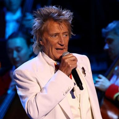 PHOTO: Rod Stewart performs during the Royal British Legion Festival of Remembrance, an annual event honouring military service members, which holds special significance in 2025 as it marks the 80th anniversary of the end of World War Two.