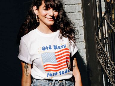 The Story Behind Old Navy's Flag Tee, a Nostalgic — and Accidental