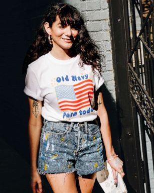 2022 United States of All Flag Graphic T-Shirt for Women