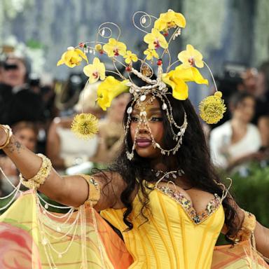 PHOTO: SZA attends the 2026 Met Gala celebrating "Costume Art" at the Metropolitan Museum of Art on May 04, 2026 in New York City. 