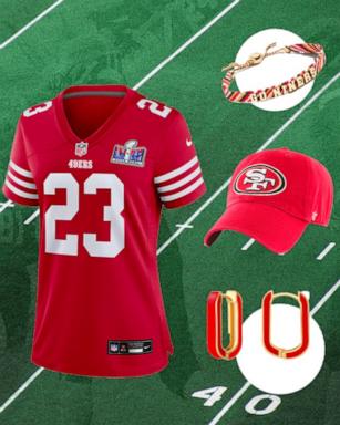Womens Ladies NFL Team Apparel SAN FRANCISCO 49ers Laces Football Jersey  SHIRT White