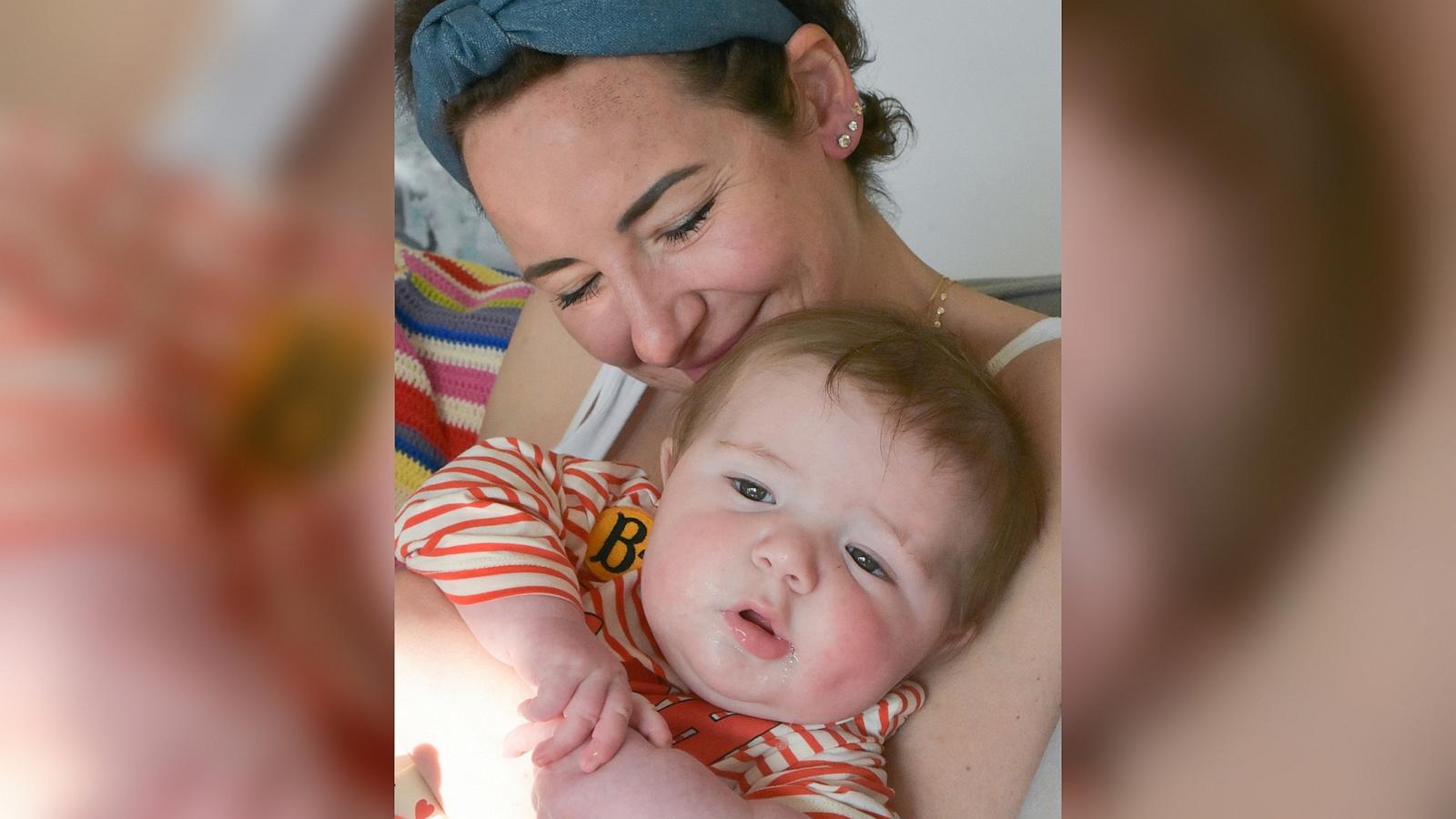 PHOTO: Sarrah Strimel Bentley said she feels “incredibly grateful” to be able to celebrate her first Mother’s Day after receiving breast cancer treatment and welcoming her first child through surrogacy.