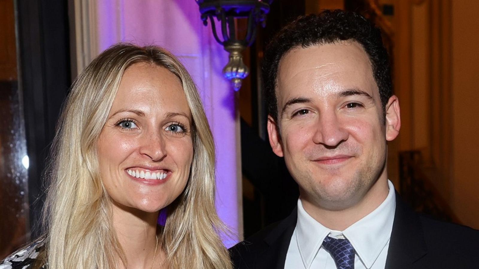 PHOTO: Tessa Angermeier and Ben Savage attend the "Bulletproof Israel" Emergency Gala, Oct. 17, 2023, in Beverly Hills.