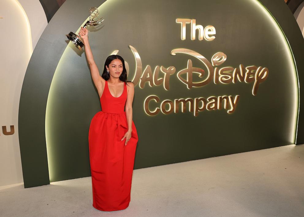 PHOTO: Anna Sawai attends the Walt Disney Company's Emmy Awards Celebration at The Music Center on Sep. 15, 2024 in Los Angeles.