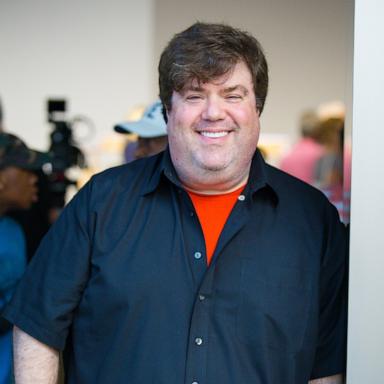 PHOTO: Dan Schneider poses at the Apple Store Soho Presents: Meet the Cast: "Nickelodeon's Game Shakers" at the Apple Store Soho, Sept. 10, 2015, in New York.