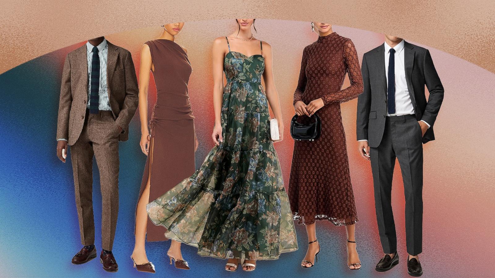 A wedding guest guide to semi-formal attire, according to a fashion  designer - ABC News