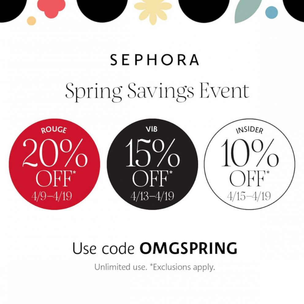 Sephora Spring Savings Event is here with up to 20 off on beauty