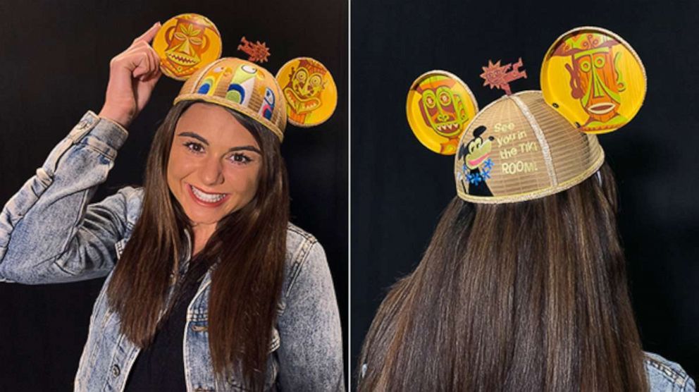 PHOTO: This enchanted Tiki Room-inspired Mickey Mouse ear hat for the Disney Parks Designer Collection is designed by SHAG. 