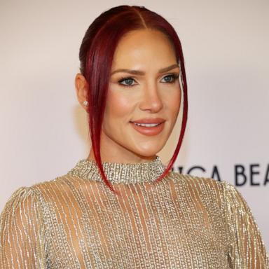 Sharna Burgess attend the 32nd Annual Race To Erase MS Gala on May 16, 2025 in Los Angeles, California. 