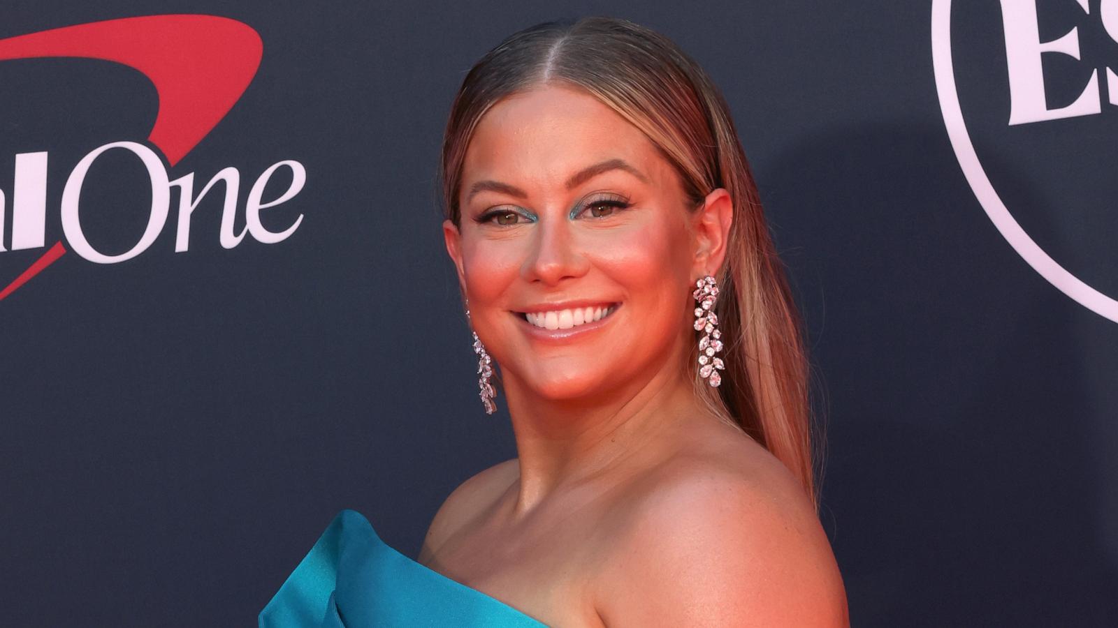 PHOTO: Shawn Johnson East attends the 2023 ESPYs Awards, July 12, 2023, in Hollywood, Calif.