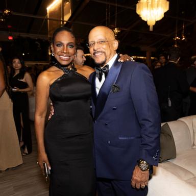 PHOTO: Sheryl Lee Ralph and Vincent Hughes attends the The Walt Disney Company Post-Emmys Celebration on Sept. 15, 2024 in Los Angeles.