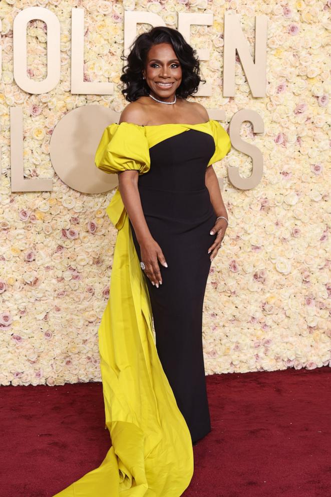 PHOTO: Sheryl Lee Ralph attends the 81st Annual Golden Globe Awards at The Beverly Hilton, Jan. 7, 2024, in Beverly Hills, California.