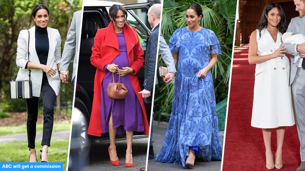 VIDEO: Duchess Meghan's showstopping year in fashion