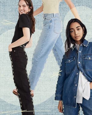 The Confusing Denim Trend Supermodels Wear Is the Perfect Transitional Look
