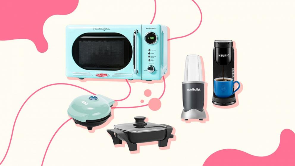 PHOTO: Small appliances for your dorm or home kitchen.