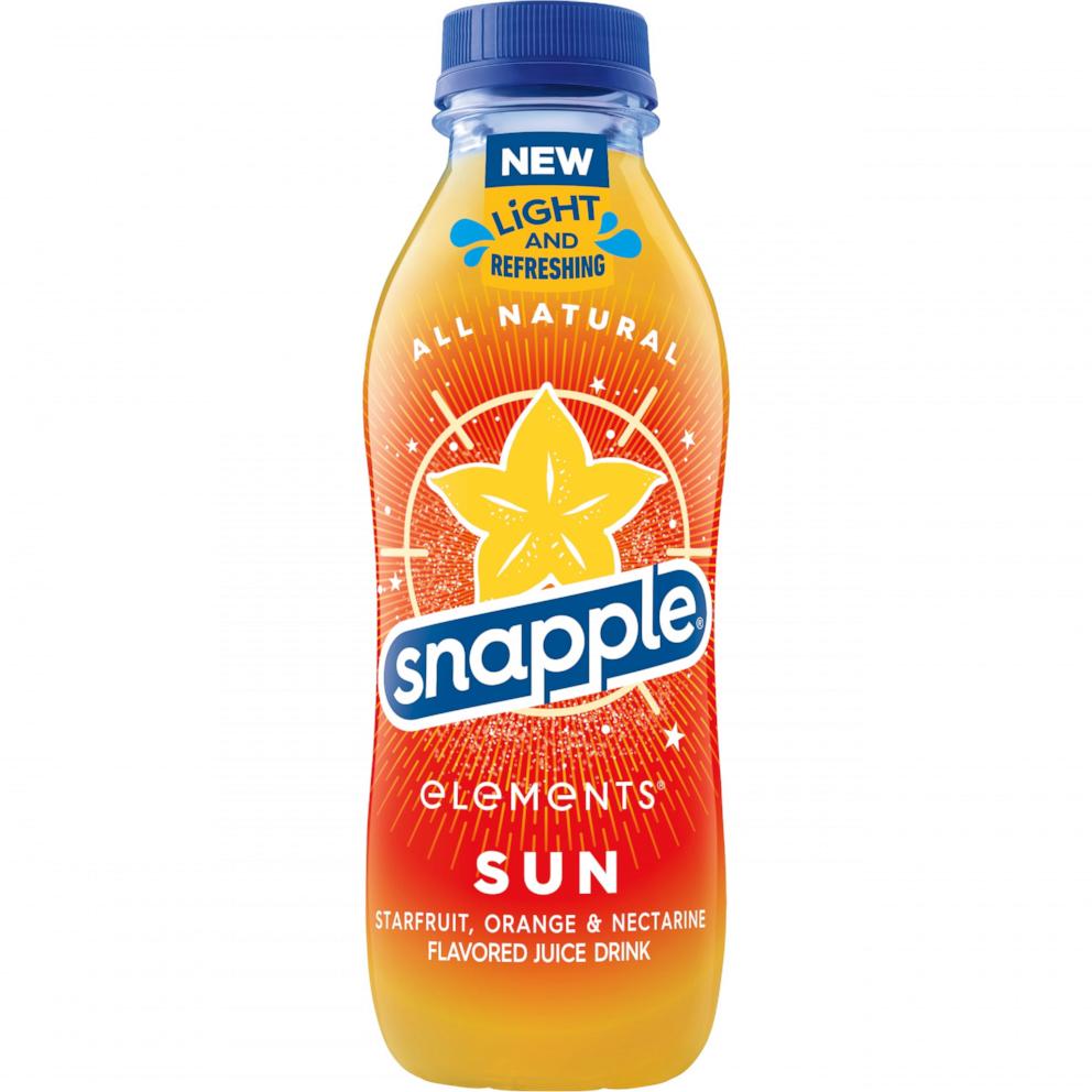 PHOTO: Snapple Elements Sun drink being released for the solar eclipse.