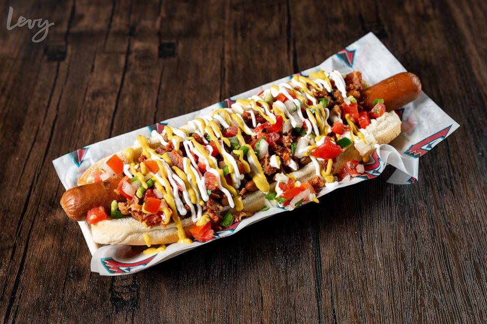 PHOTO: The new Sonoran Dog served at Chase Field in 2025.