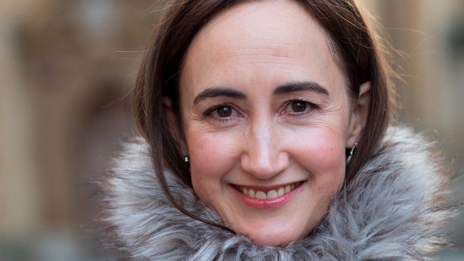 PHOTO: Sophie Kinsella, international best selling author, at the FT Weekend Oxford Literary Festival in Oxford, England, March 21, 2018.