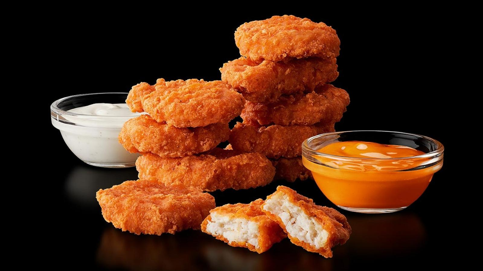 PHOTO: McDonald's Spicy Chicken McNuggets with dipping sauces.