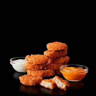 PHOTO: McDonald's Spicy Chicken McNuggets with dipping sauces.