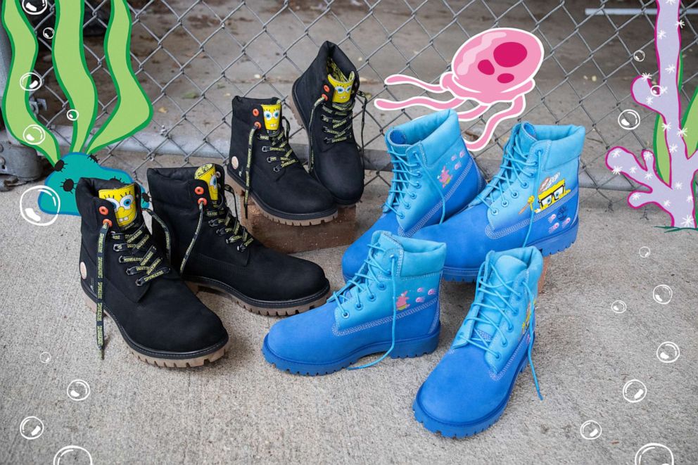 PHOTO: Timberland launches new SpongeBob-themed collection.
