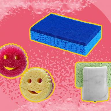PHOTO: How to keep your kitchen sponge bacteria free.