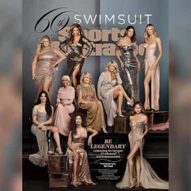 PHOTO: Sports Illustrated Swimsuit's 60th anniversary issue features Chrissy Teigen, Hunter McGrady, Kate Upton and more, on newsstands May 17, 2024.