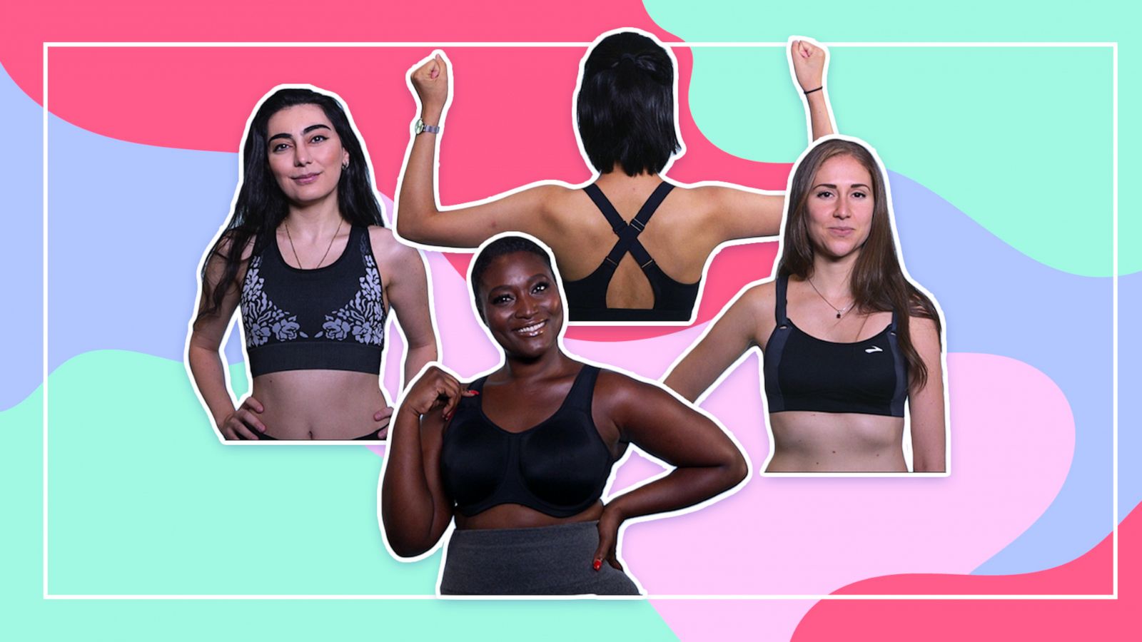 PHOTO: How to find the perfect sports bra for your body.