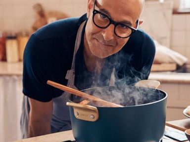 Stanley Tucci Talks Italy, Instagram, and His New Cookware Line