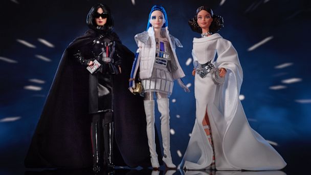 'Star Wars'-themed Barbie dolls debut and the force is strong with them