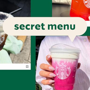 PHOTO: Starbucks launched a secret menu promotion Monday with four new beverage creations.