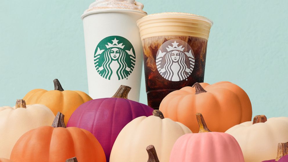 PHOTO: Pumpkin Spice Latte and Pumpkin Cream Cold Brew are available at Starbucks.