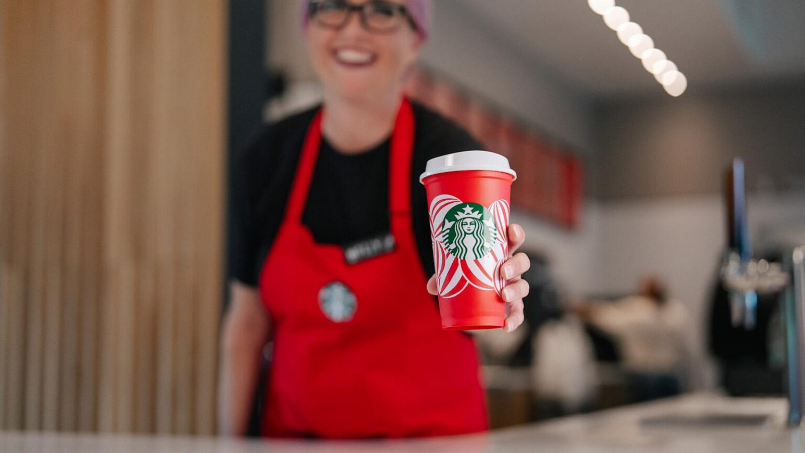 PHOTO: Starbucks Red Cup Day is on Nov. 14 and available while supplies last.