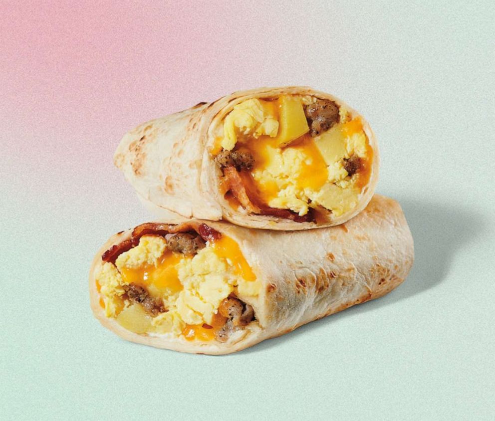 PHOTO: Starbucks' new bacon, sausage and egg wrap with potatoes and cheddar cheese.