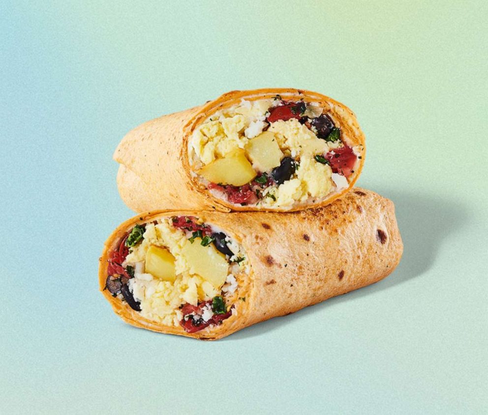 PHOTO: Starbucks' new Southwest veggie wrap is made with eggs, black beans, cotija cheese, potatoes and salsa.
