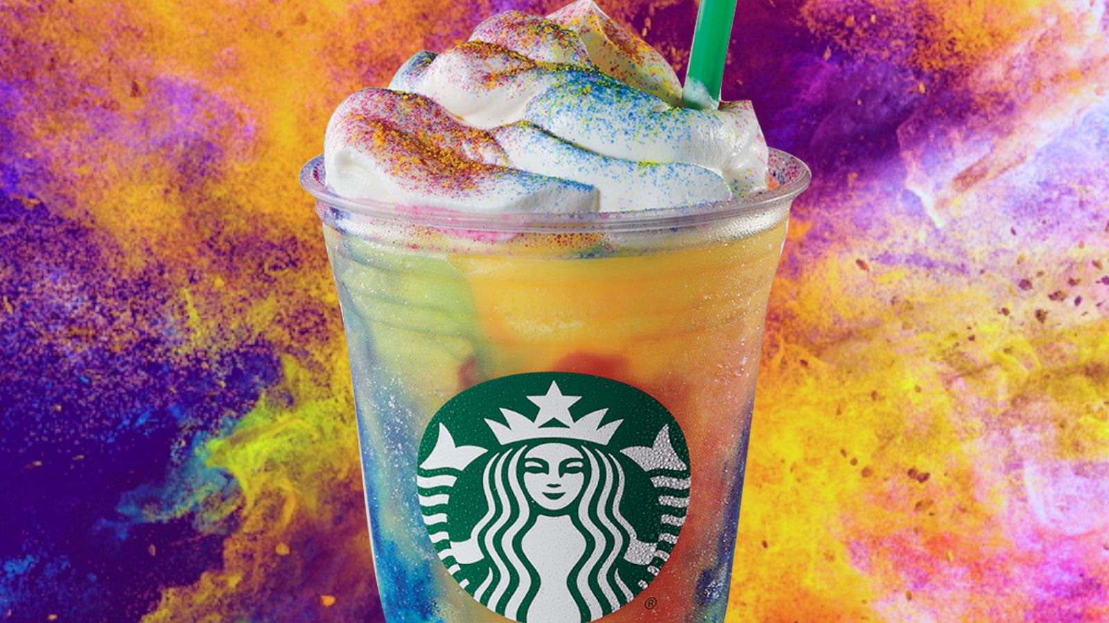Starbucks Debuts Colorful New Tie Dye Frappuccino For Summer