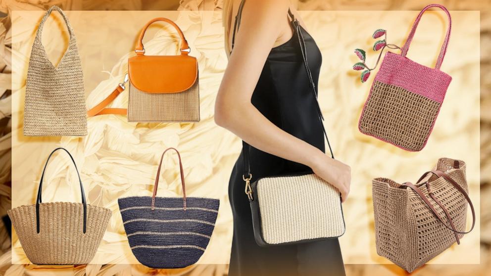 PHOTO: Shop versatile straw and raffia bags for summer