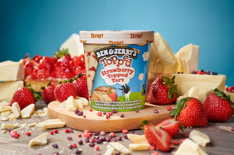 PHOTO: This new topped Ben & Jerry's flavor tastes like a strawberry toaster pastry.