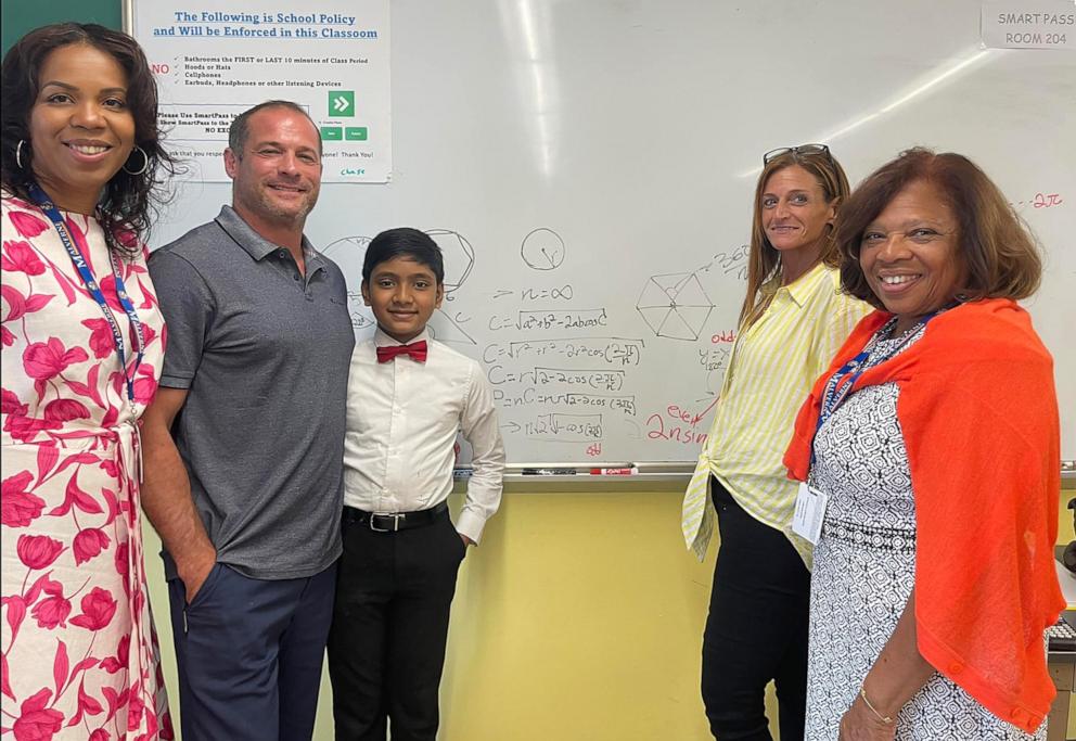 PHOTO: Suborno Bari said he has always dreamed of helping others learn math and science and hopes to be a professor one day.