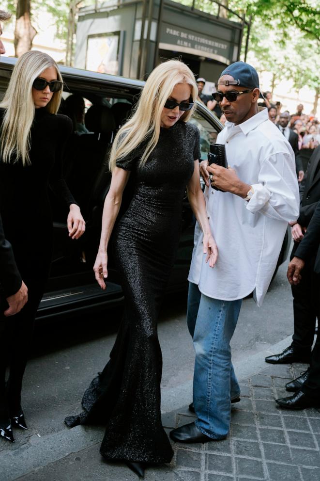 PHOTO: Sunday Rose Kidman-Urban and Nicole Kidman attend the Balenciaga 53rd Couture Collection as part of Paris Fashion Week in Paris, France, June 26, 2024.