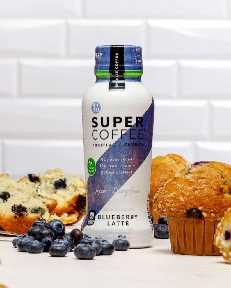 PHOTO: The new Super Coffee Blueberry Latte has zero added sugar and 10 grams of protein.