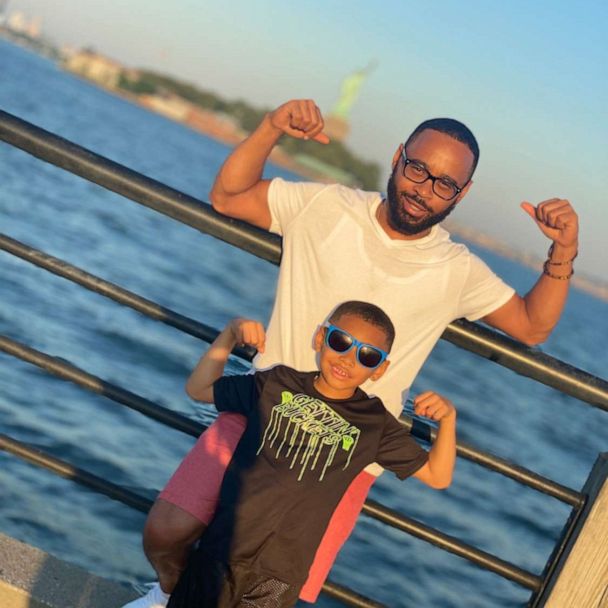 'Super dad' graduates with master's while working 3 jobs