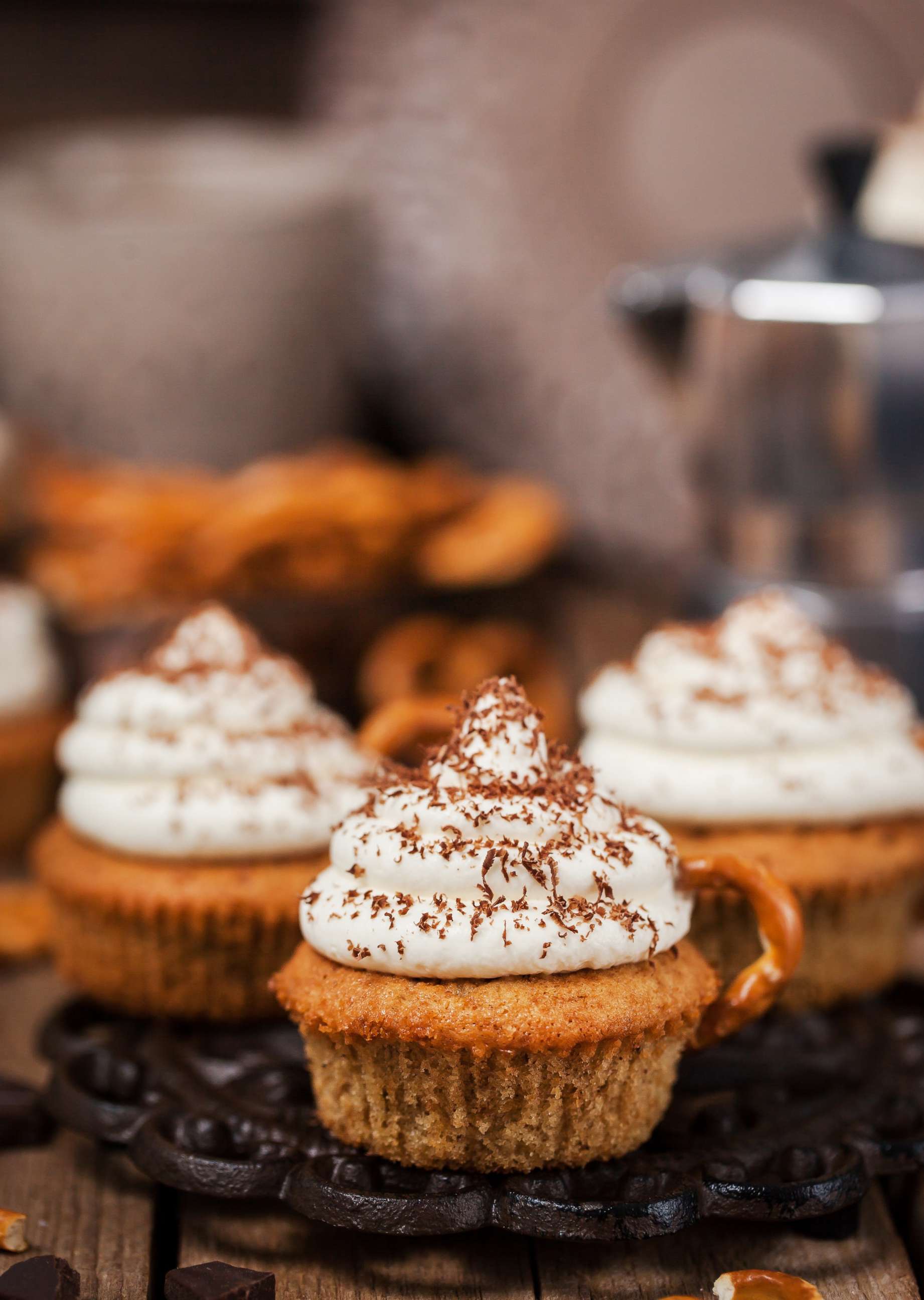 PHOTO: Leftover Thanksgiving sweet potato cupcakes with marshmallow topping. 