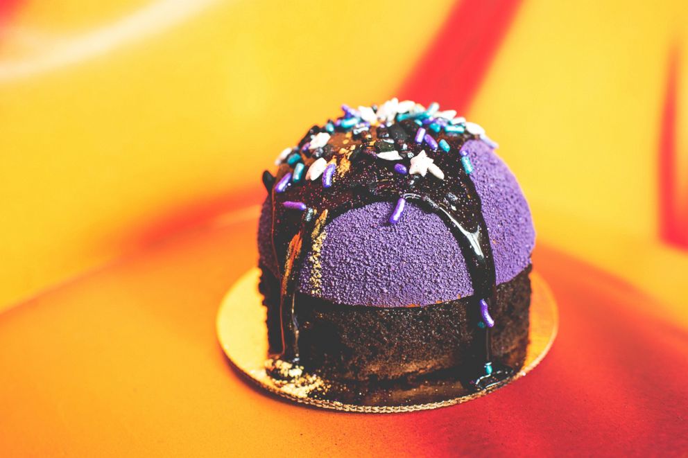 PHOTO: The Purple Swirl Cupcake.