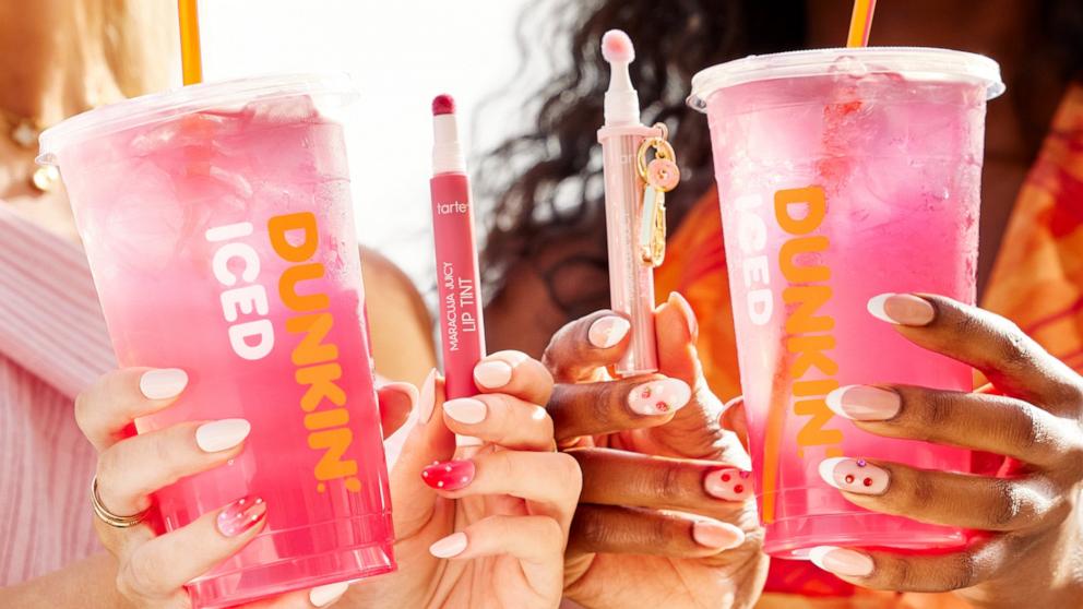 PHOTO: New tarte x Dunkin' Collab 