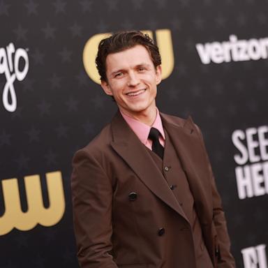 PHOTO: Tom Holland attends the 29th Annual Critics Choice Awards at Barker Hangar on January 14, 2024 in Santa Monica, California. 