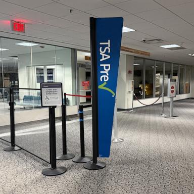 TSA PreCheck lines at Security - Airport