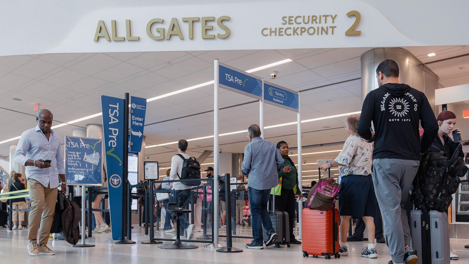 PHOTO: New eGates at TSA at the Charlotte Douglas International Airport.